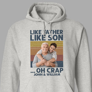 GeckoCustom Custom Photo Like Father Like Son Family Shirt N304 890307