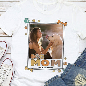 GeckoCustom Custom Photo My Kids Have Four Feet Dog & Cat Shirt DA199 889998