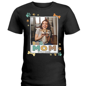 GeckoCustom Custom Photo My Kids Have Four Feet For Pet Lovers Dark Shirt DA199 890004 Women Tee / Black Color / S