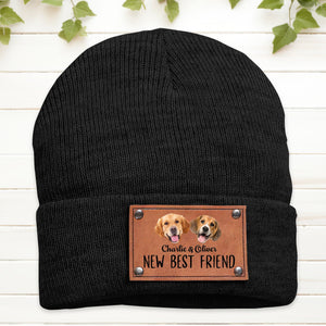 GeckoCustom Custom Photo New Best Friend For Dog Lovers Baby Beanie Hat T368 889828