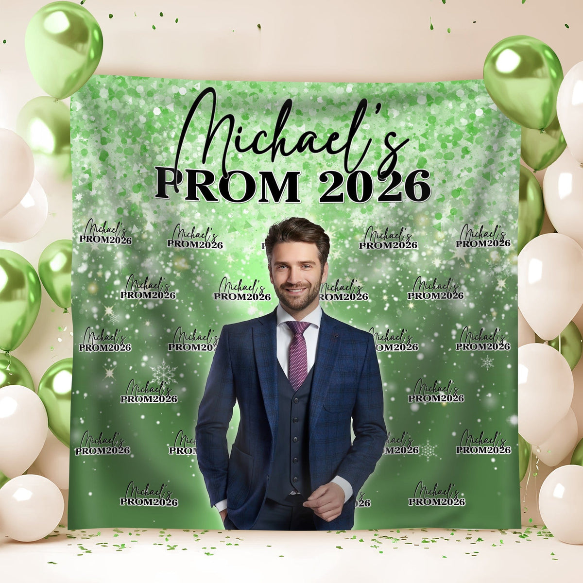 GeckoCustom Custom Photo Prom 2024 Backdrop DM01 890865