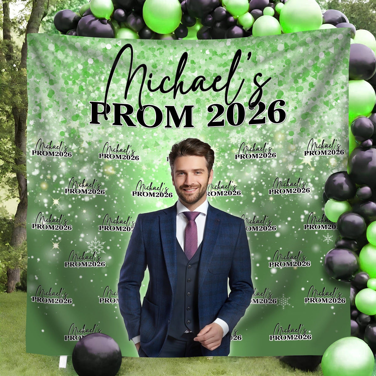 GeckoCustom Custom Photo Prom 2024 Backdrop DM01 890865