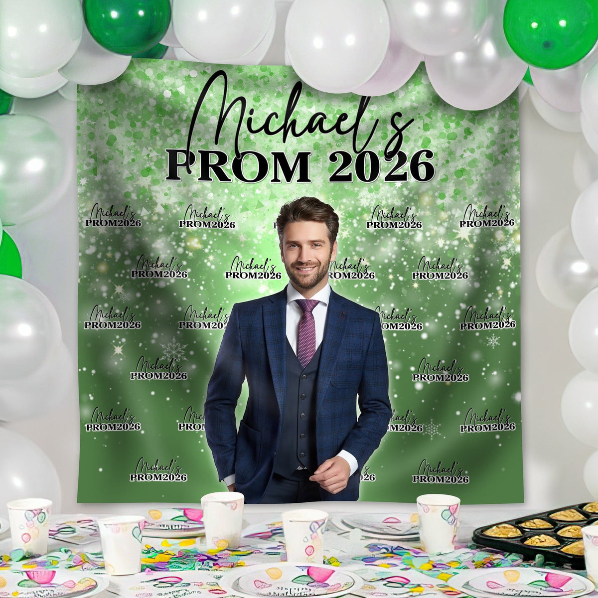 GeckoCustom Custom Photo Prom 2024 Backdrop DM01 890865