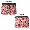 GeckoCustom Custom Photo Real Men Make Your Panties Wet Not Your Eyes Man's Boxer Valentine's Day, Anniversary Gift HA75 891858