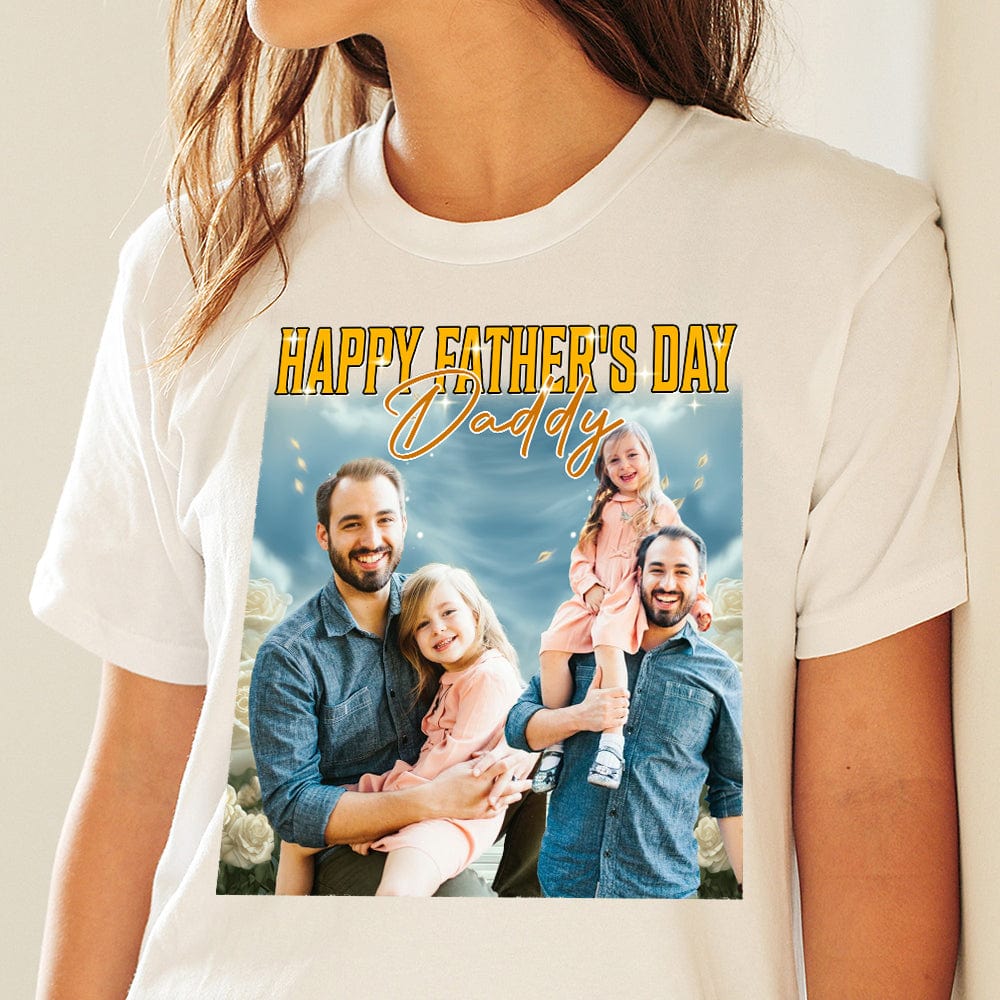 GeckoCustom Custom Photo Retro Style For Family Shirt K228 889747