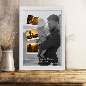 GeckoCustom Custom Photo Special To Be A Dad Father's Day Poster DM01 890947