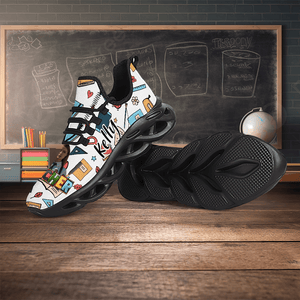 GeckoCustom Custom Photo Teacher Dude Back To School Max Soul Shoes TH10 891467