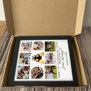 GeckoCustom Custom Photo Thank You For Being The Coolest Daddy Ever Picture Frame N304 889321 8"x10"