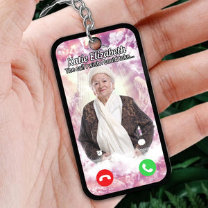 GeckoCustom Custom Photo The Call I Wish I Could Take Memorial Acrylic Keychain T286 890430 60mmW x 40mmH