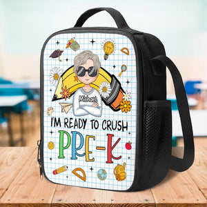 GeckoCustom Custom Photo Today Is The First Day Of The Rest Of Your Life Back To School Gift For Kid Lunch Bag HO82 891308 7x2.7x9 inches