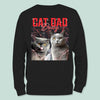 GeckoCustom Custom Photo Vintage Retro For Cat Lover Sweatshirt K228 889705