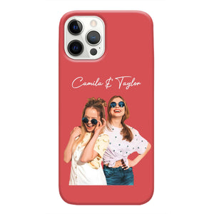 GeckoCustom Custom Photo Vintage Style Bestie, Best Friend Phone Case HO82 893428