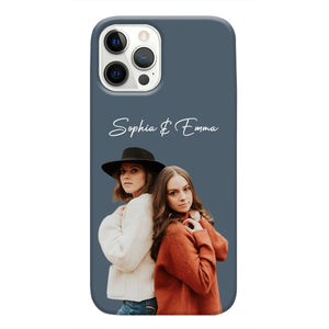 GeckoCustom Custom Photo Vintage Style Bestie, Best Friend Phone Case HO82 893428