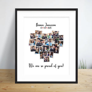 GeckoCustom Custom Photo We Are So Proud Of You Graduation Picture Frame TA29 890541