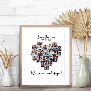 GeckoCustom Custom Photo We Are So Proud Of You Graduation Picture Frame TA29 890541