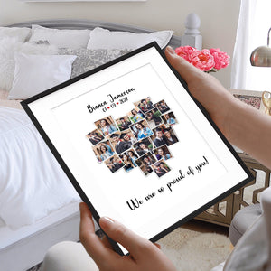 GeckoCustom Custom Photo We Are So Proud Of You Graduation Picture Frame TA29 890541