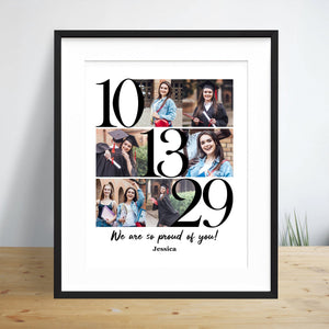 GeckoCustom Custom Photo We Are So Proud Of You Graduation Picture Frame TA29 890559