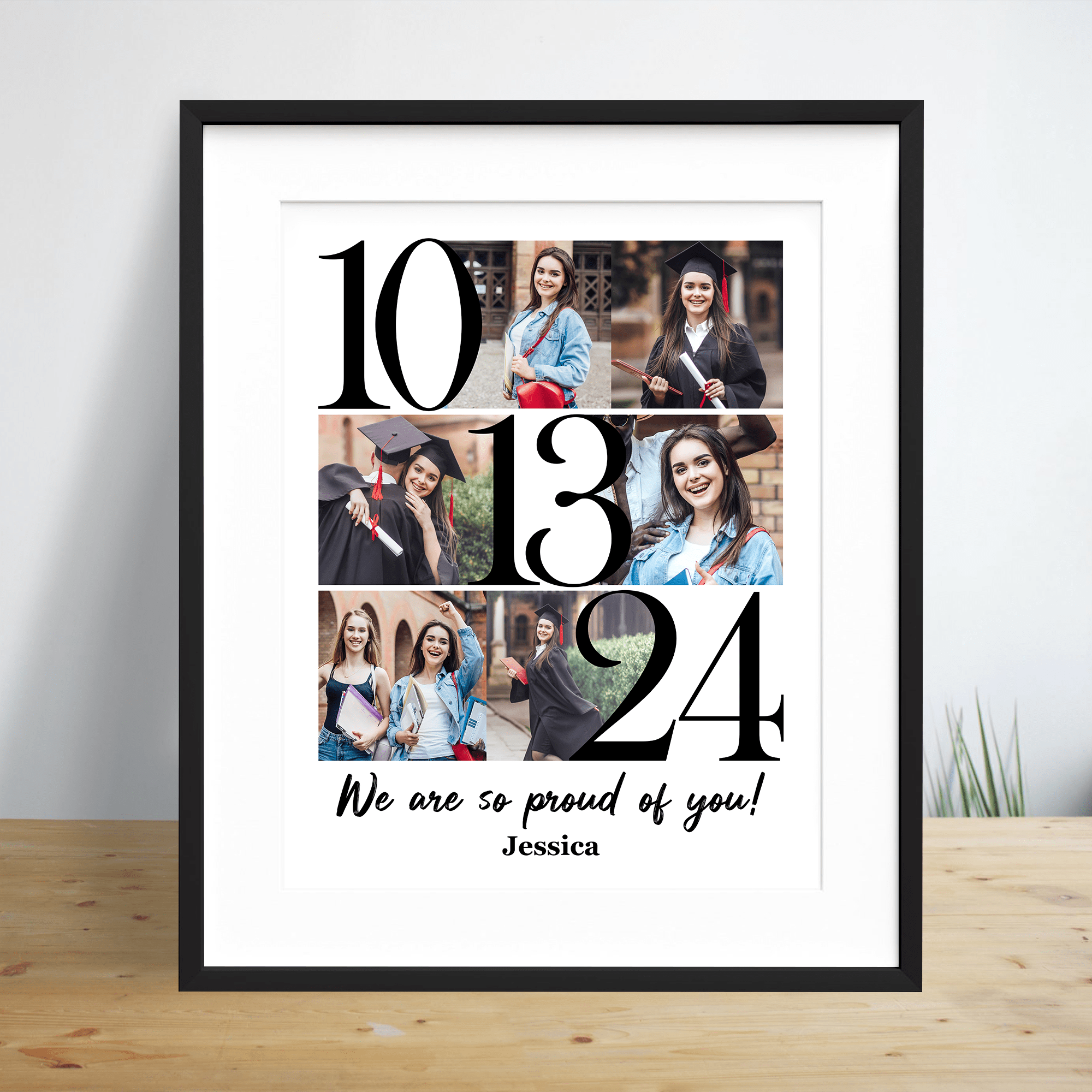 GeckoCustom Custom Photo We Are So Proud Of You Graduation Picture Frame TA29 890559