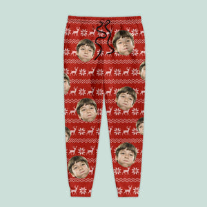 GeckoCustom Custom Photo With Colorful Background Sweatpants TA29 889514