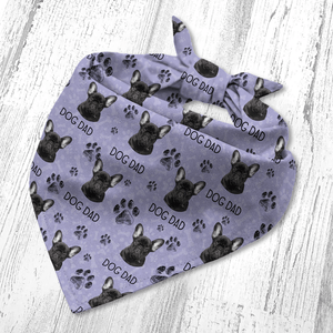 GeckoCustom Custom Photo With Dog Paw Bandana H082 890494