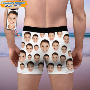 GeckoCustom Custom Photo Worlds Greatest Cock Custom Mens All Over Print Boxer Briefs N304 889427