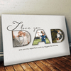 GeckoCustom Custom Photo You Are My Super Hero Dad Poster Canvas Picture Frame DM01 890953
