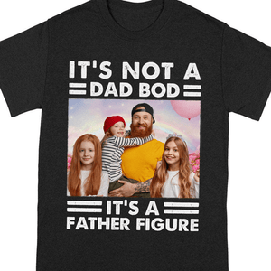 GeckoCustom Custom Portrait Photo It's Not A Dad Bod With Retro Style Shirt TA29 890198