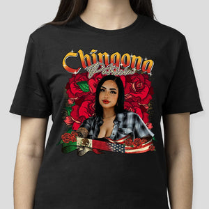 GeckoCustom Custom Portrait Photo Retro Mexican American Dark Shirt K228 890080