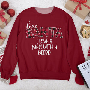 GeckoCustom Custom Quote Dear Santa Funny Christmas Shirt Personalized Gift TH10 891675