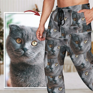 GeckoCustom Customized Sweatpants Upload Photo Dog Cat For Men and Women's N369 888950 120728