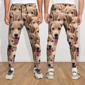 GeckoCustom Customized Sweatpants Upload Photo Dog Cat For Men and Women's N369 888950 120728