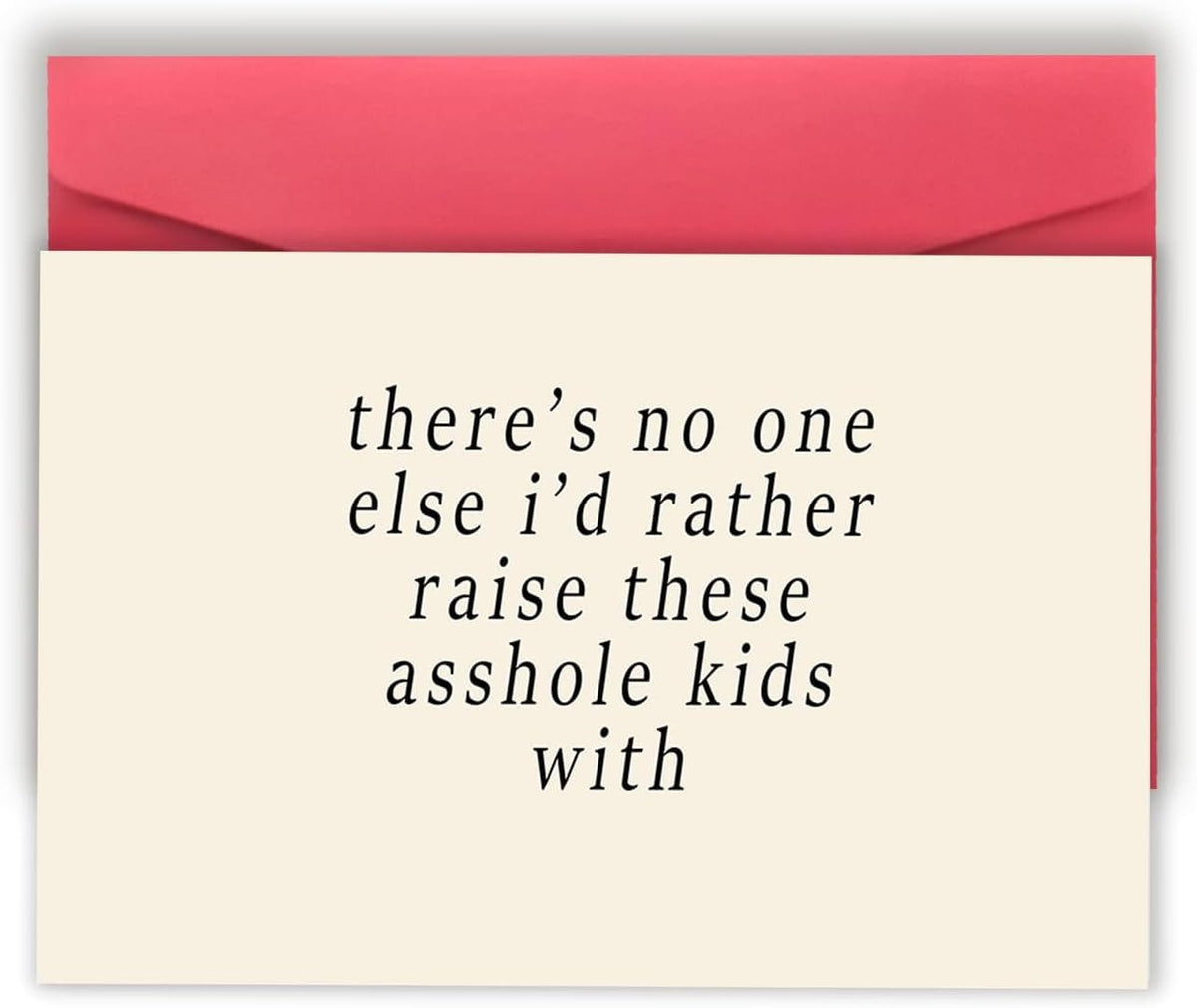 GeckoCustom Cute First Fathers Day Card for New Dad, Two-Sided 1St Fathers Day Gift from Baby Girl Boy, I Used to Live in Your Balls For Husband