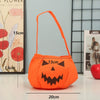 GeckoCustom Cute Halloween Portable Pumpkin Bag Trick Or Treat Kids Candy Bag Happy Halloween Day Gift Pumpkin Backpack Shoulder Bag as shows 7