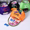 GeckoCustom Cute Halloween Portable Pumpkin Bag Trick Or Treat Kids Candy Bag Happy Halloween Day Gift Pumpkin Backpack Shoulder Bag