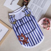 GeckoCustom Cute Sphynx Cat Shirt Vest for Cats Gotas Summer Breathable Pet Clothes Clohting Katten Kedi Mascotas Costume Dog Suit Ropa Para 2 / XS