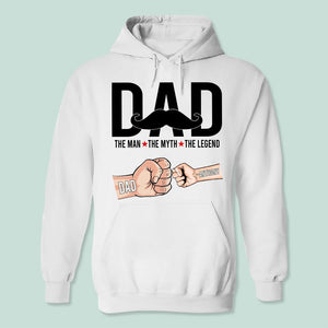 GeckoCustom Dad The Man The Myth The Legend Shirt N304 889212