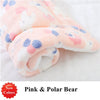 GeckoCustom Dog Bed Thickened Dog Mat Pet Cat Soft Fleece Pad Blanket Bed Mat Cushion Home Washable Rug Keep Warm Pet Supplies  cama perro Pink Polar Bear / XS 32x25cm / China