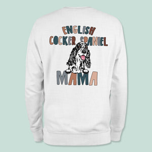 GeckoCustom Dog Mama Mom For Dog Lovers Back Shirt K228 889598