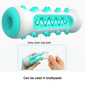 GeckoCustom Dog Molar Toothbrush Toys Chew Cleaning Teeth Safe Puppy Dental Care Soft Pet Cleaning Toy Supplies