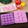 GeckoCustom Dog Paw Bone Mold Pet Frozen Treats Silicone Mould Puppy Cat Print Treat Moldes De Silicona Baking Accessories Cupcake Topper