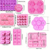 GeckoCustom Dog Paw Bone Mold Pet Frozen Treats Silicone Mould Puppy Cat Print Treat Moldes De Silicona Baking Accessories Cupcake Topper