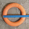 GeckoCustom Dog Toys for Big Dogs EVA Interactive Training Ring Puller Resistant for Dogs Pet Flying Discs Bite Ring Toy for Small Dog
