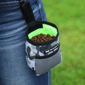 GeckoCustom 1PC Pet Dog Puppy Training Treat Snack Bait Pet Feed Pocket Pouch Obedience Agility Pouch Food Bag Pocket Snack Reward Waist Bag