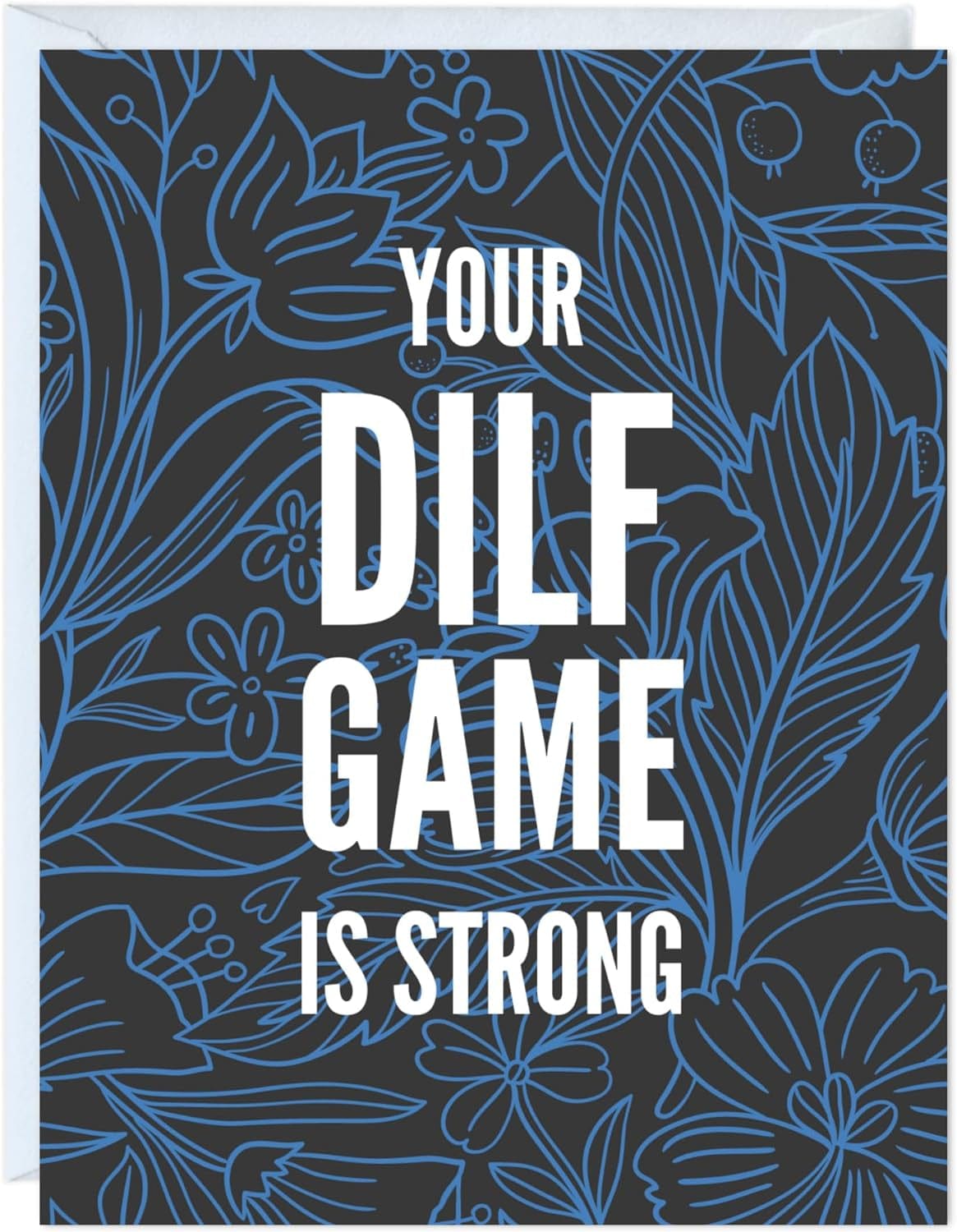 GeckoCustom Fathers Day Card for Dad Birthday, Anniversary Husband Him Grandpa Grandfather Stepdad Stepfather, Birthday Thank You Kawaii Greeting Card (Thanks for Feeding Me ...) Dilf Game