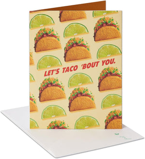 GeckoCustom Fathers Day Thank You Card (How Amazing You Are) Let'S Taco 'Bout You