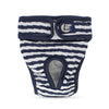 GeckoCustom Female Dog Shorts Panties Menstruation Underwear Briefs Jumpsuit Pet Physiological Pant Diaper Sanitary Washable Blue / S