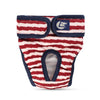 GeckoCustom Female Dog Shorts Panties Menstruation Underwear Briefs Jumpsuit Pet Physiological Pant Diaper Sanitary Washable