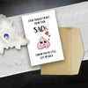 GeckoCustom Funny Bonus Dad Card for Fathers Day,Rude Greeting Card for Dad,Step Father Gifts from Stepdaughter Stepson,Stepdad Birthday Card,Even Though I’M Not from Your Sack Card