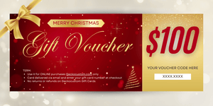 GeckoCustom GeckoCustom Gift Card - Christmas Gifts Card $100.00