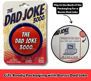 GeckoCustom Gifts for Dad and Fathers - Features 75+ Extra Funny Dad Jokes at the Push of a Button - Dad Gifts from Daughter, Dad Birthday Gift, White Elephant Gifts, Gifts for Men